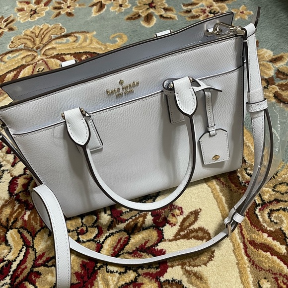Kate Spade medium satchel pale blue - Picture 6 of 10